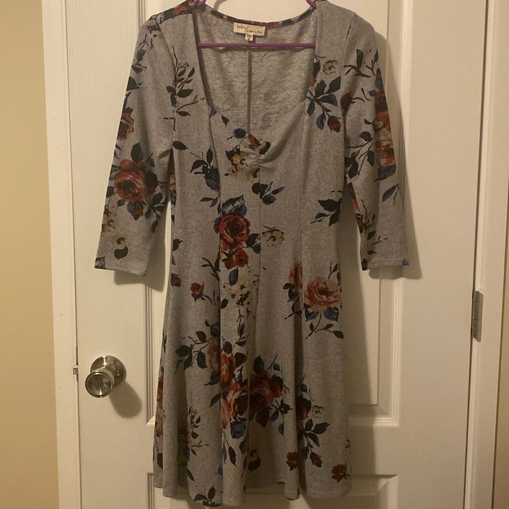 🥰👗🌺Floral Hacci Skater Dress🛍️🎉🥰